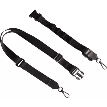 OtterBox 2-in-1 crossbody-band met lanyard-bevestiging - zwart