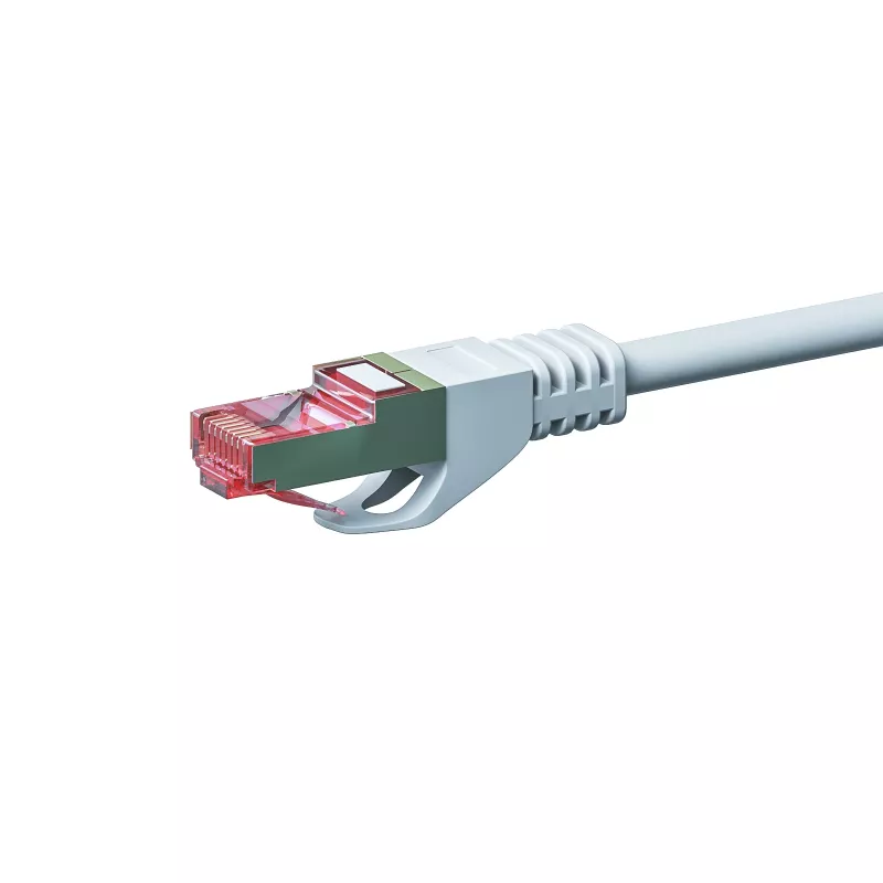 DSIT CAT 6 netwerkkabel LSOH - S/FTP - 50 m - wit (DC-S62-500)