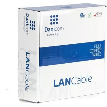 DSIT DANICOM CAT5E UTP 100m PVC Fca netwerkkabel