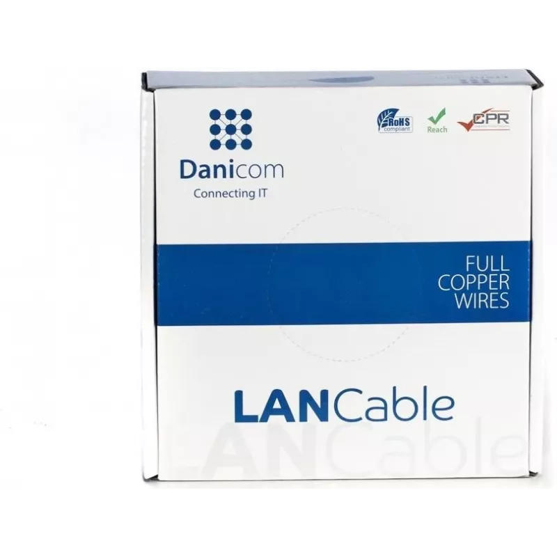 DSIT DANICOM CAT5E UTP 100m PVC Fca netwerkkabel