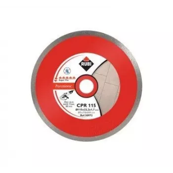 RUBI DIAL DIAM. CPR 115 SUPERPRO diamantschijf met doorlopende rand voor porselein en steen