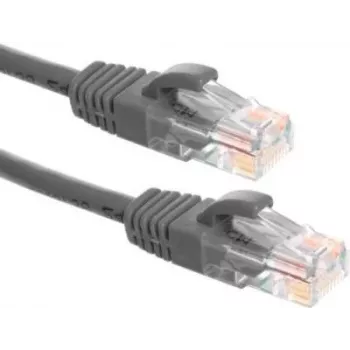 DSIT CAT6a U/UTP 100% koper ethernet-patchkabel, 1,5 m, grijs