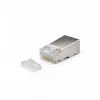 DSIT FTP RJ45 CAT6 netwerkstekker voor flexibele kabels - 10 stuks