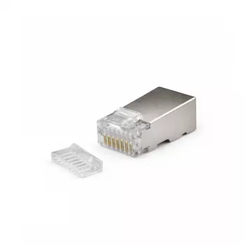 DSIT FTP RJ45 CAT6 netwerkstekker voor flexibele kabels - 10 stuks