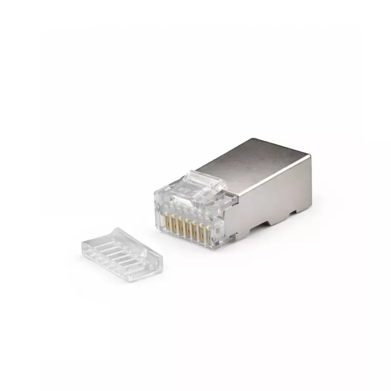 DSIT FTP RJ45 CAT6 netwerkstekker voor flexibele kabels - 10 stuks