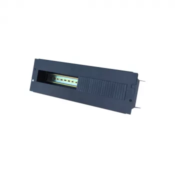 DSIT 3U DIN-rail behuizing afdekplaten, 4-pack, grijs