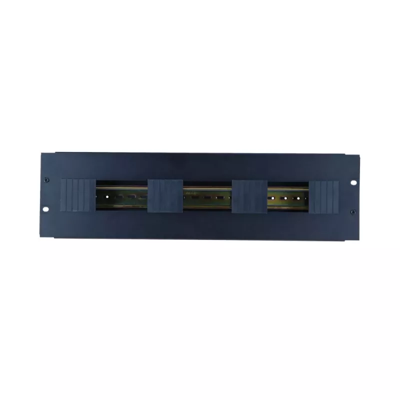 DSIT 3U DIN-rail behuizing afdekplaten, 4-pack, grijs