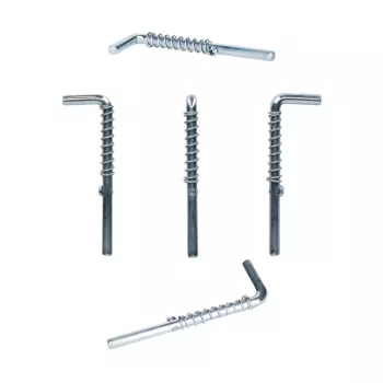 DSIT DS-LP snelspan-borgpen met veer, 8 mm diameter, 45 mm bruikbare lengte, verzinkt staal