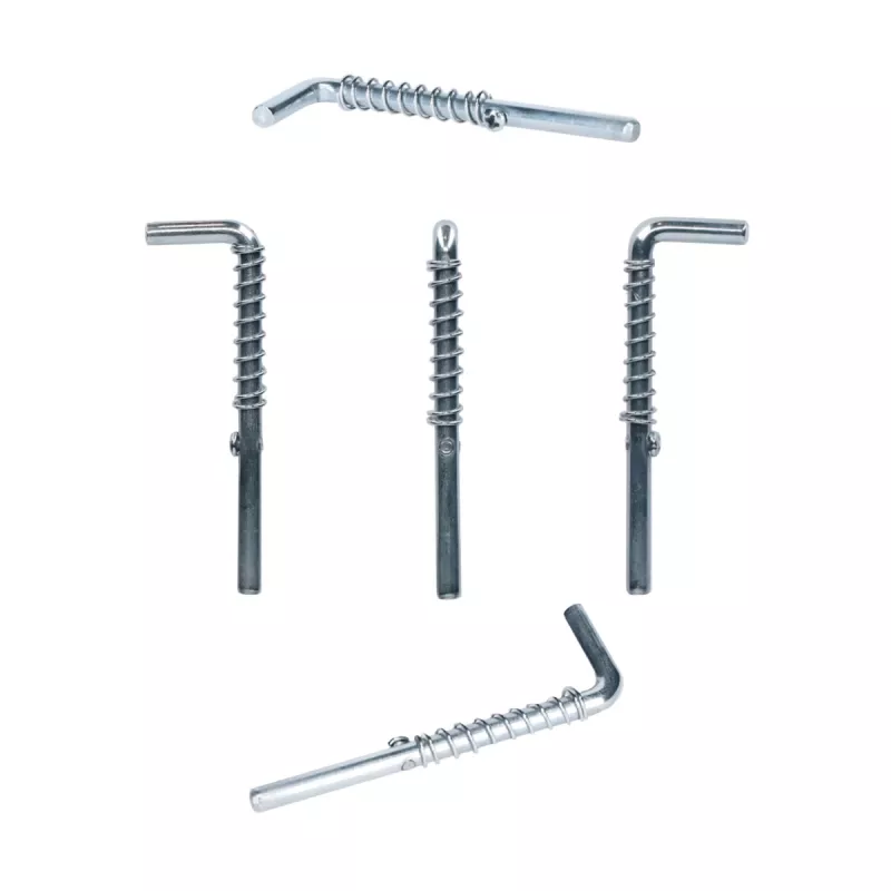 DSIT DS-LP snelspan-borgpen met veer, 8 mm diameter, 45 mm bruikbare lengte, verzinkt staal
