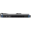 DSIT 19-inch Zwitserse stekkerdoos met overspanningsbeveiliging - 8 stopcontacten (DS-8PDU-CH-SPD)
