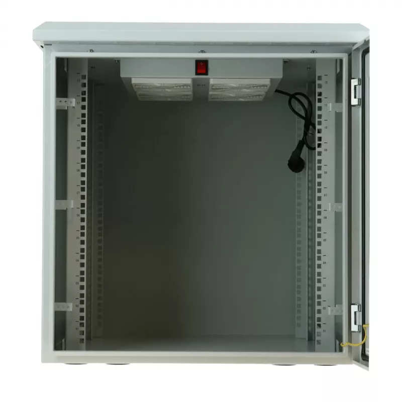 DSIT DS6612-OUT 12U 19" outdoor wandmontage serverkast, IP55, 600 x 600 x 635 mm