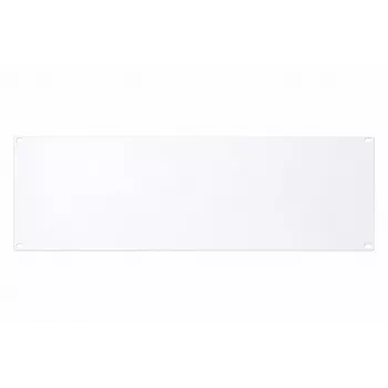 DSIT 19 inch rack-blindplaat 4U wit