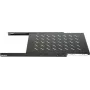 DSIT DS-UH45 uitschuifbaar schap voor 450 mm diepe wandmontagekasten, 1U, 25 kg belasting, zwart