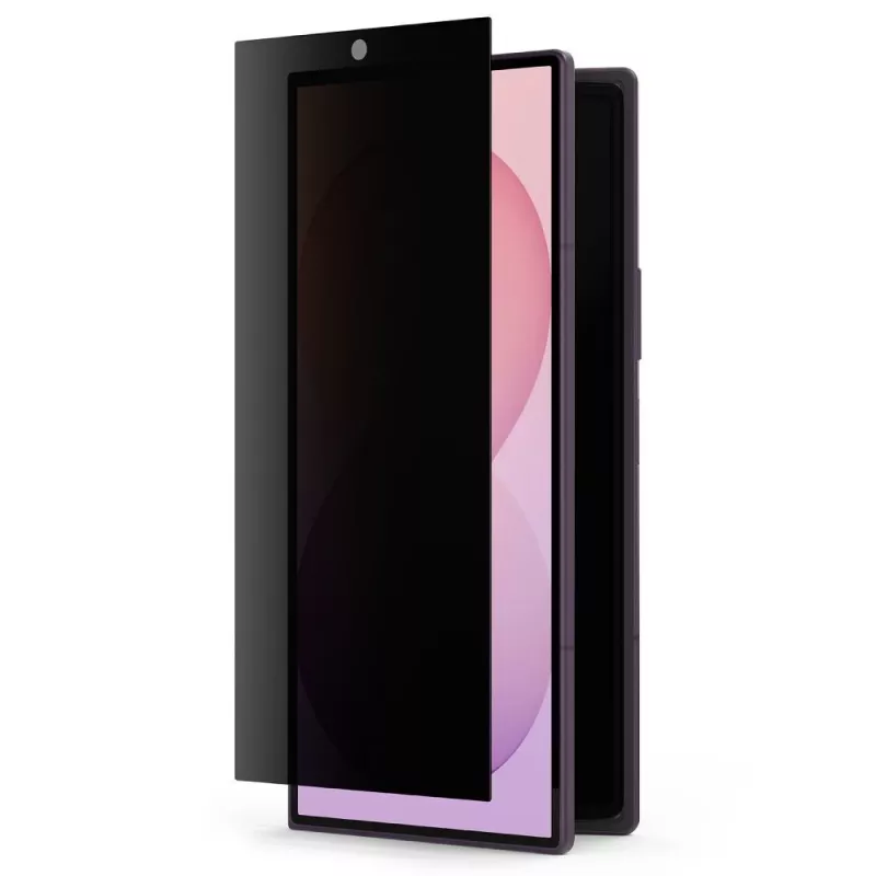 Ringke Cover Display Easy Slide 360 Privacy gehard glas screenprotector 2-pack voor Samsung Galaxy Z Fold 8 Ultra