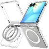 SPIGEN Ultra Hybrid Pro MagSafe Galaxy Z Flip8 transparant/wit