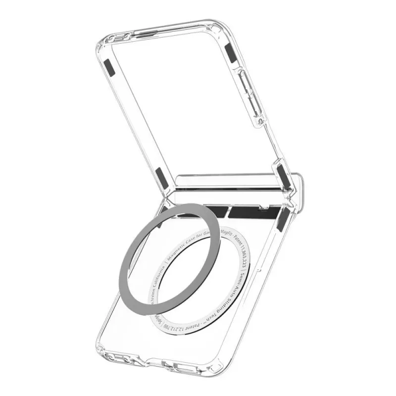 SPIGEN Ultra Hybrid Pro MagSafe Galaxy Z Flip8 transparant/wit