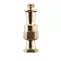 Manfrotto dubbel schroefdraadadapter voor Super Clamp 035 serie, 3/8 inch-16 schroefdraad, messing, 60 mm