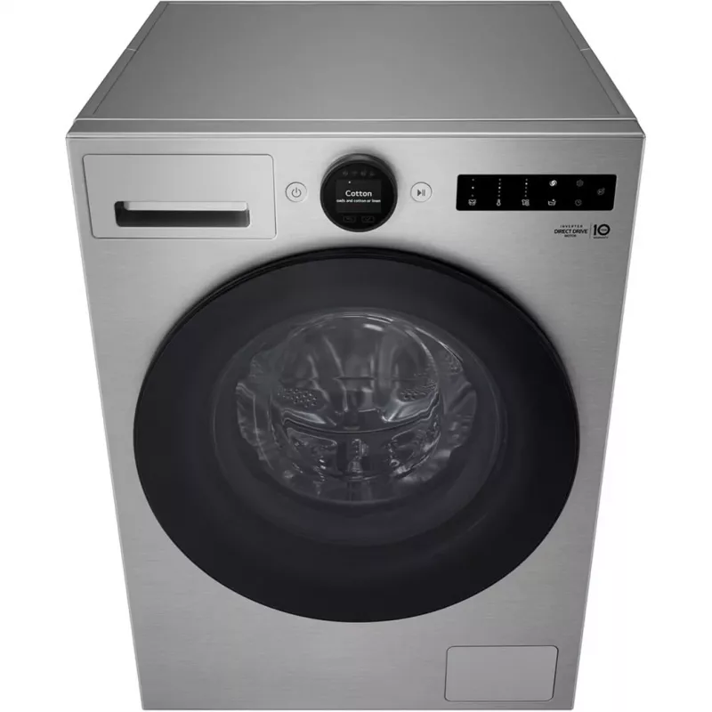 LG F4WX801YS 10,5 kg frontlader wasmachine met AI DD™, Steam+™ en Wi-Fi