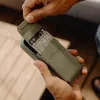 Portemonnee met standaard Peak Design Mobile, saliegroen (M-WA-AB-SG-1)