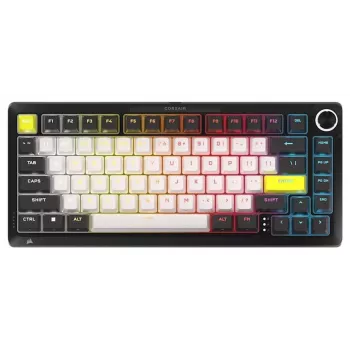 CORSAIR MAKR PRO 75 Hall-effect gaming-toetsenbord, aluminium behuizing, 8000 Hz polling rate, carbon (CH-91CE21G-NA)