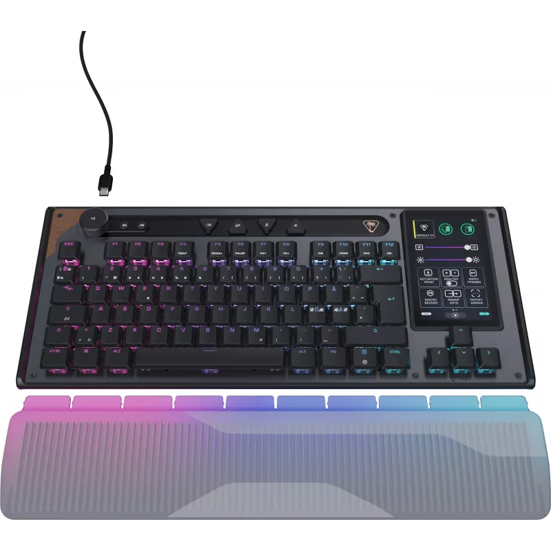 Toetsenbord Turtle Beach Command KB7 TKL, Scandinavische indeling, zwart (TBK-2004-02-NO)