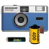 Novocolor Swiss+Go 35mm filmcamera, blauw (SWI401610)