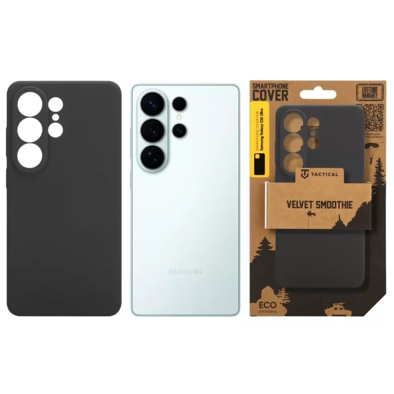Tactical Velvet Smoothie achterkant voor Samsung Galaxy S26 Ultra, Bazooka