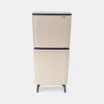 Brabantia SortUp Hi afvalemmer 20+25L, beige