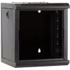 DSIT 6U 10 inch wandmontage-serverbehuizing met glazen deur, 312x310x352 mm, zwart (DS10-3306)