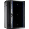 DSIT 18U wandmontage-serverkast met glazen deur 600x450x900 mm (DS6418)