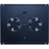 DSIT DS-FT60 serverrack-ventilatoreenheid met 2 ventilatoren en thermostaat voor 600 mm diepe kasten