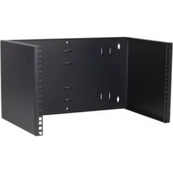 DSIT 6U 19 inch wandmontage-vast frame, 300 mm diep, zwart (DS-WMB6-M)