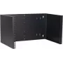 DSIT 6U 19 inch wandmontage-vast frame, 300 mm diep, zwart (DS-WMB6-M)