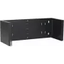DSIT 4U 19 inch wandmontage vast frame, 180 mm diepte, zwart (DS-WMB4-S)