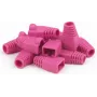 DSIT DANICOM RJ45-stekkerbeschermingsbehuizing roze 10-pack