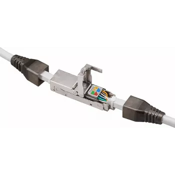 DSIT STP CAT6a RJ45-stekker zonder gereedschap - afgeschermd, 10G, slim