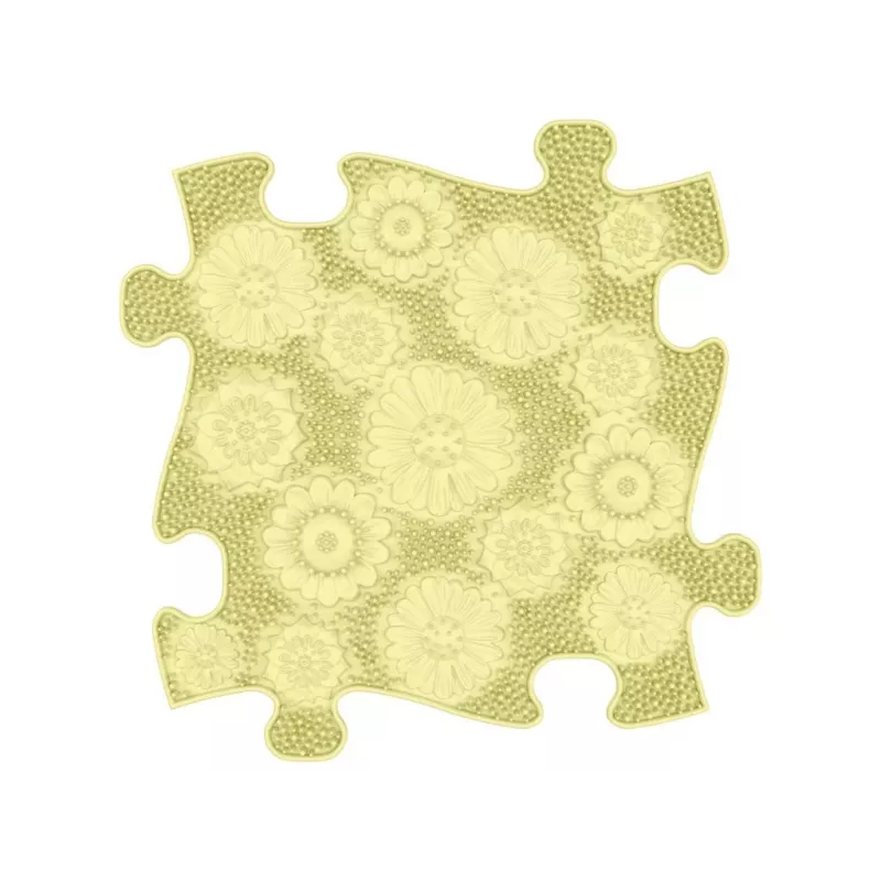 MUFFIK orthopedische sensorische mat set 6-in-1 baby pastel – 6 puzzelstukken