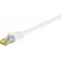 DSIT RJ45 netwerkkabel S/FTP (PiMF) Cat.7 kabel, wit, 15m (DC-72-150)