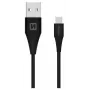 Swissten USB-A naar USB-C 3.1 Gen 1 kabel 1,5 m zwart