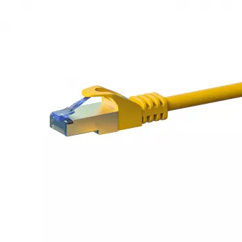 DSIT CAT 6a S/FTP LSOH netwerk-patchkabel, 0,25 m, geel