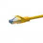 DSIT CAT 6a S/FTP LSOH netwerk-patchkabel, 0,25 m, geel