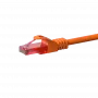 DSIT CAT6 netwerkkabel 100% koper - U/UTP - 1 meter - oranje (DC-66-010)