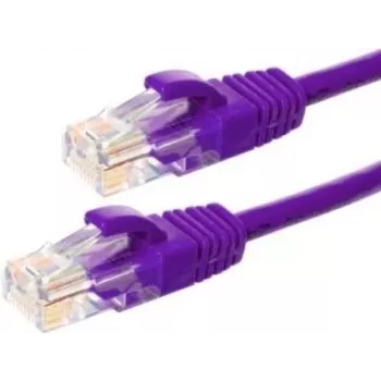 DSIT CAT6 U/UTP netwerk-patchkabel, 1m, violet, 100% koper (DC-68-010)