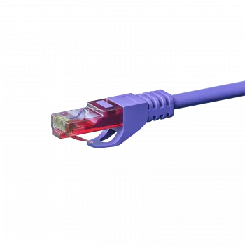 DSIT DC-68-050 CAT6 U/UTP-netwerkkabel, 5 m, paars, 100% koper
