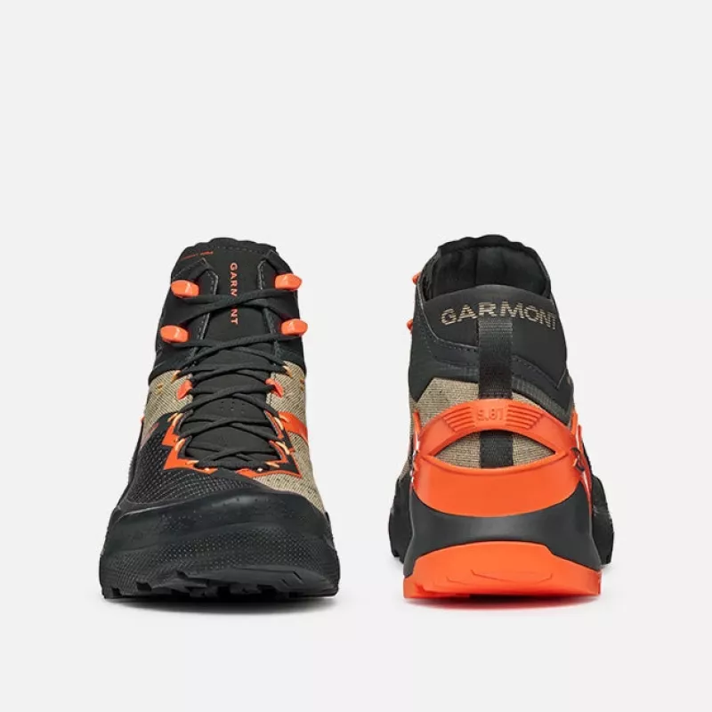 Garmont 9.81 Onyx Mid GTX approach-schoenen - Raven Black/Pale Beige - EU 42.5