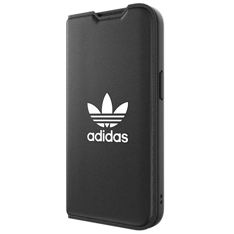 Adidas Originals Booklet Case BASIC voor iPhone 14/15/13 6,1 inch zwart/wit