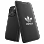 Adidas Originals Basic Booklet-hoes voor iPhone 14 Pro, zwart & wit