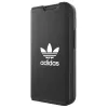Adidas Originals Basic Booklet-hoes voor iPhone 14 Pro, zwart & wit