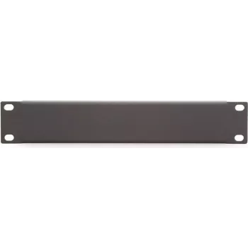 DS-IT 10 inch blindplaat, 1U, zwart (DS10-Blind1)