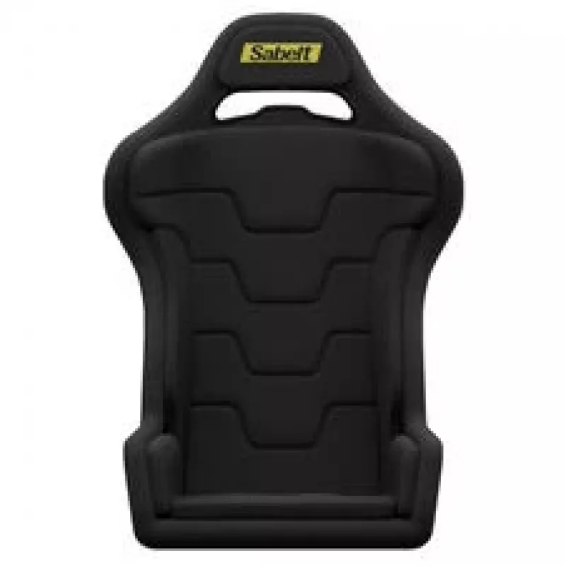 Sabelt SRS-1 simracestoel, glasvezelschaal, gevoerd - diepzwart